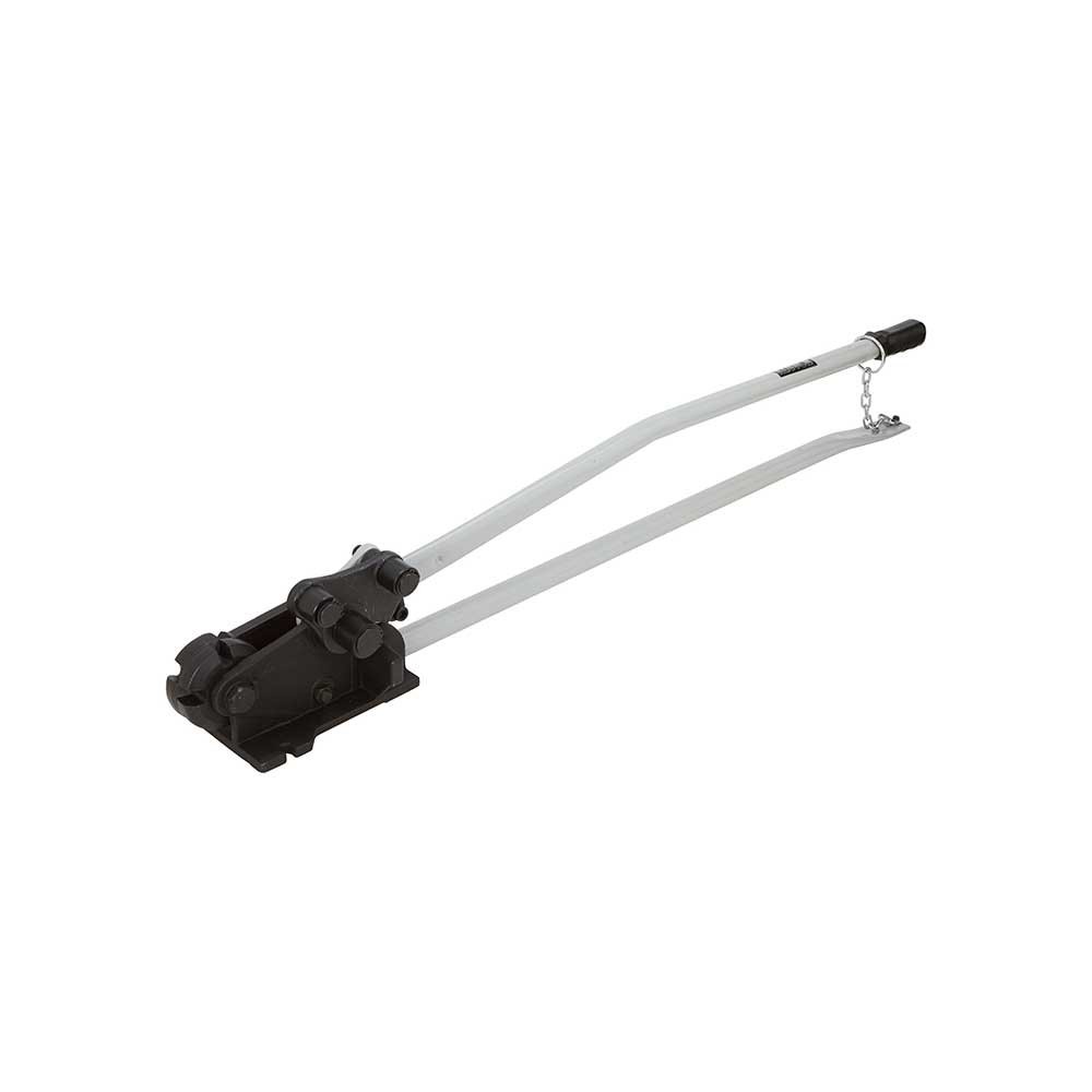 Klutch Rebar Cutter and Bender, 0.625in. Max. Capacity, 90° and 180° Bends