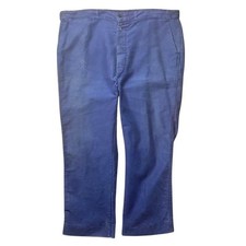60  s Le Laboureur French Work Moleskin Pants XL LL 