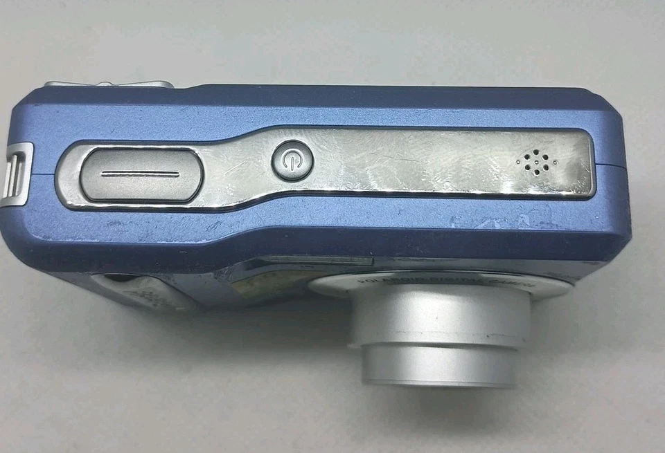 Polaroid i737 7.0MP Digital Point & Shoot Camera Blue (Tested Working) - Image 4 of 4