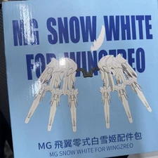 EW model MG 1/100 Snow White Wing Zero Expansion Set - USA