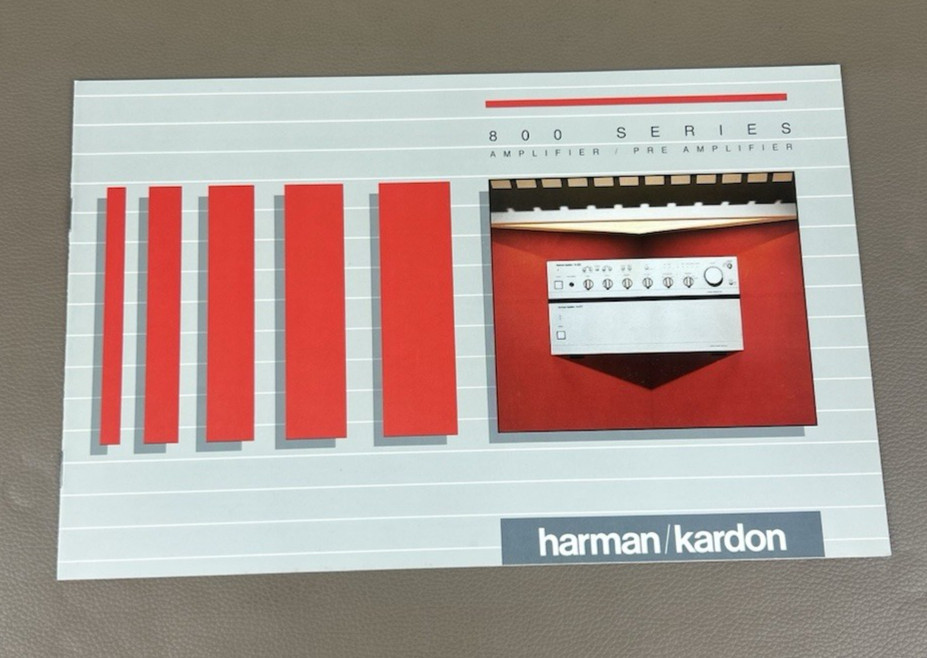 Harman Kardon 800 Series Brochure D-1656