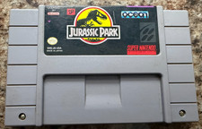 Jurassic Park (Super Nintendo, SNES) Cartridge Only