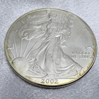 2002 American Silver Eagle 1 oz .999 Fine Silver BU [c4]