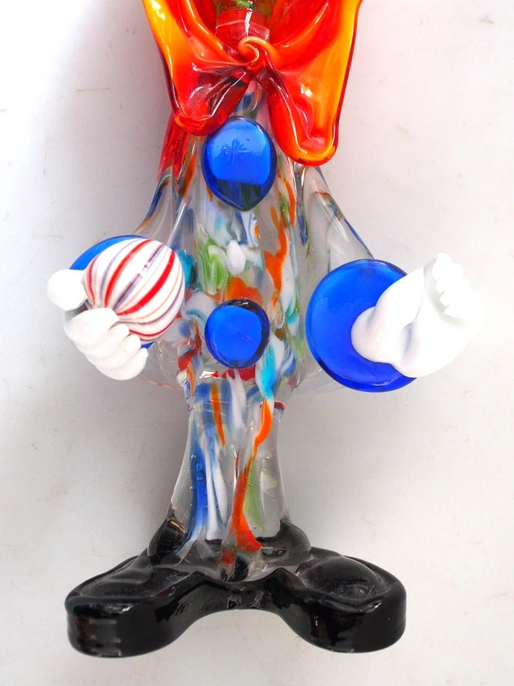 Glas Clown Murano Vintage 26cm - Bild 4 von 4