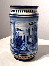 FRATELLI CRESTONI CIVITA CASTELLANA GRANDE VASO ALBARELLO PRIMI '900