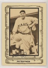 1981 Cramer Baseball Legends Series 2 Pie Traynor #36 HOF 0b5