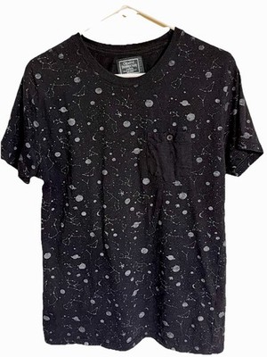 Creative Destruction Galaxy Constellation Pocket Tee Men s Large