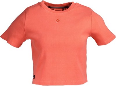 NEU !! Superdry Damen T-Shirt Crop koralle Gr. M
