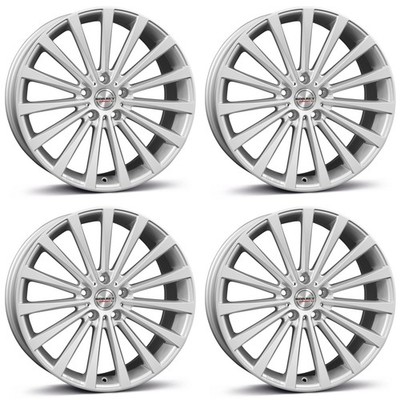 4 Borbet Wheels BLX 8.5x19 ET40 5x114.3 SIL for Chrysler Sebring