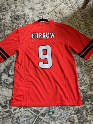 Joe Burrow Cincinnati Bengals Jersey Orange, Stitched, Men's Size L