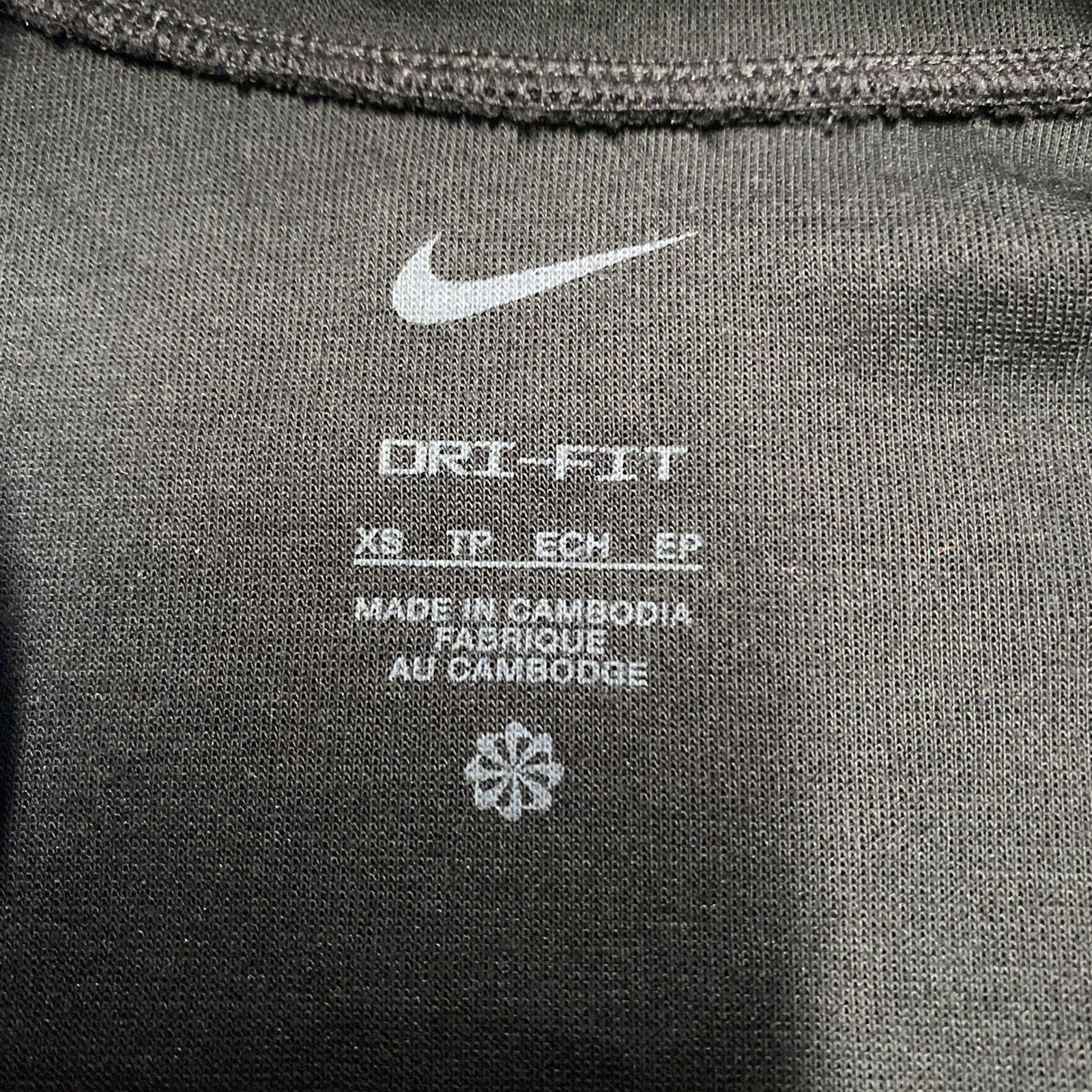 Nike Pullover Maternity Split Front XS Black Turt… - image 7