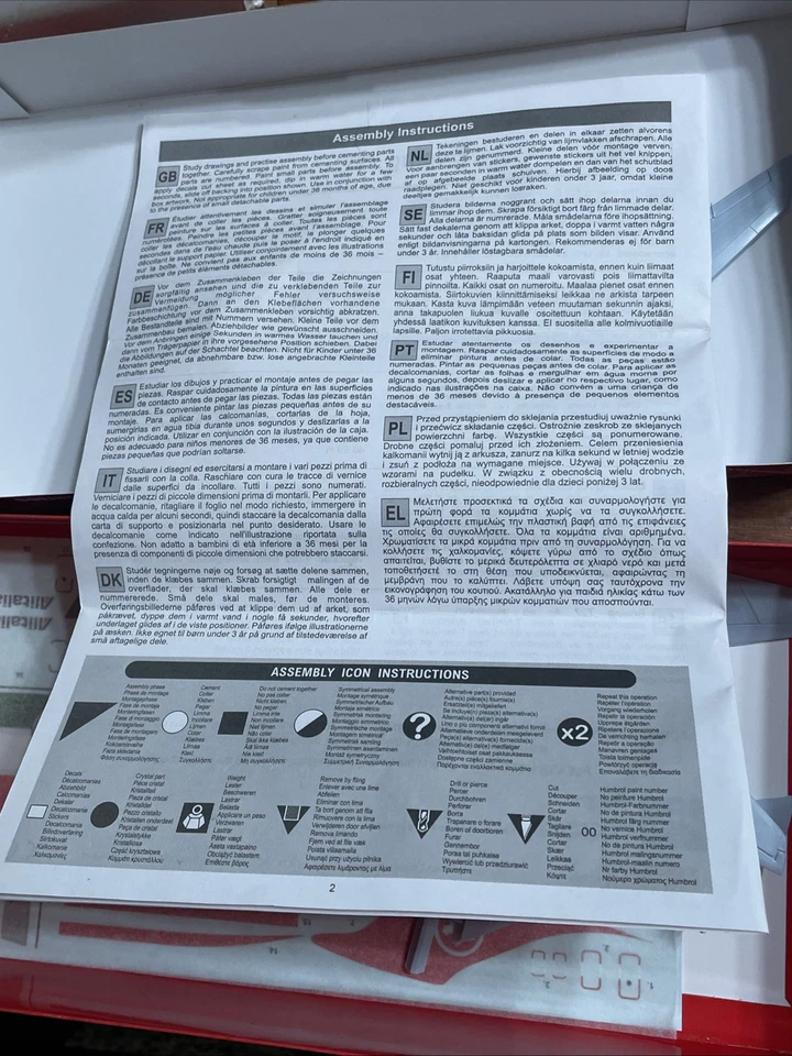 Boeing 727 Air Canada  - Airfix 1/144 Scale Jet Kit#A04177A - No Windscreen - Image 4 of 4