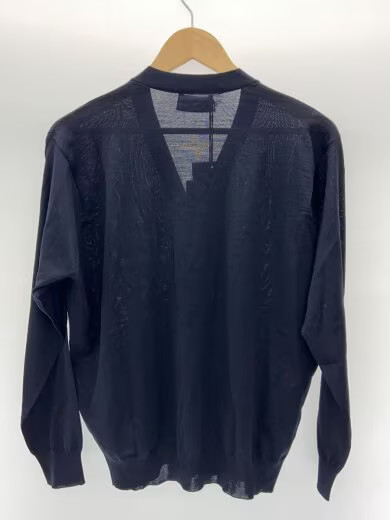 PRADA/Cardigan (Thin)/Size 40/Wool/NVY/DNA00S SOOO 145T thumbnail 2