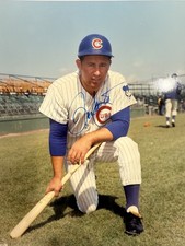 Ron Santo, 8 x 10 Photo,HOF, 9X All Star, 5X GG, 1st to Reveal His Diabetes,Cubs