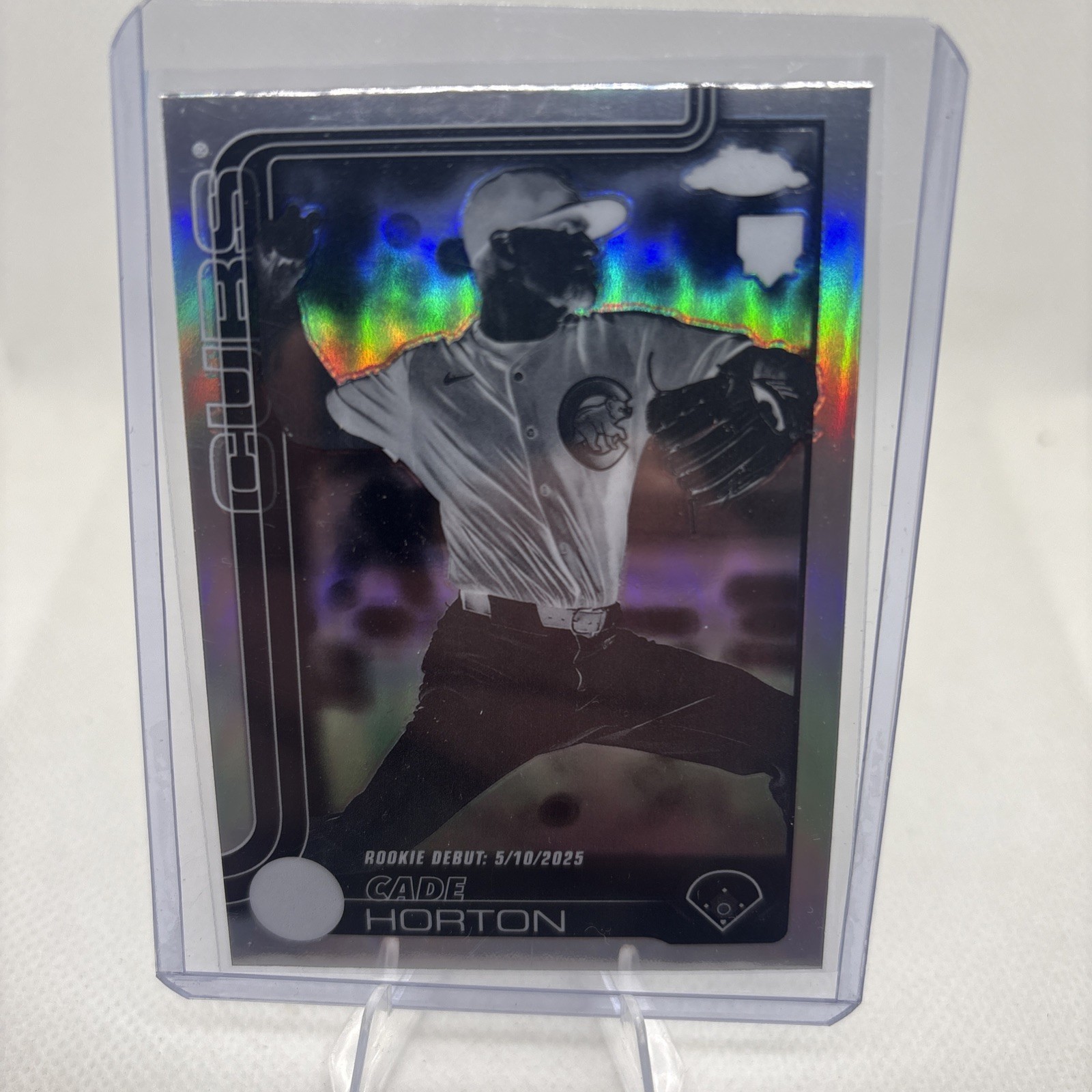 2025 Topps Chrome Update Cade Horton Negative Refractor Rookie RC #USC63 Cubs