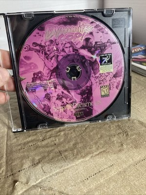 Dynamite Cop (Sega Dreamcast, 1999) **DISC ONLY**Tested Working