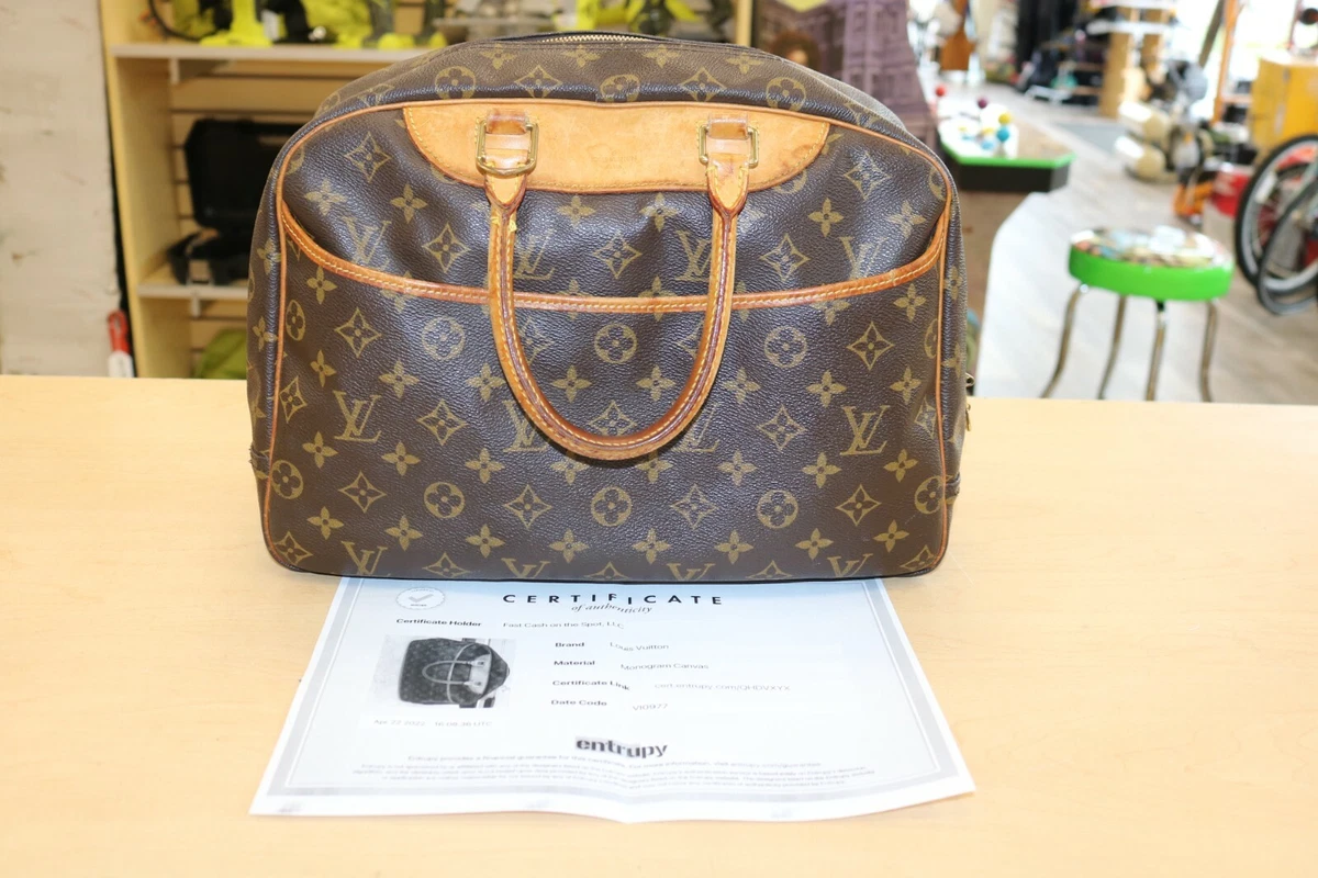 Louis Vuitton Monogram Deauville Handbag