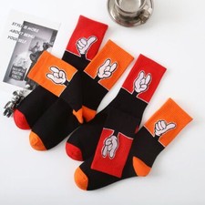 Harajuku Skateboard Crew Socks-3pairs Cartoon Funny Sock Unisex Fashion Footwear
