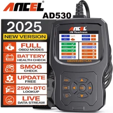 ANCEL AD530 2 in 1 Car Engine Fault/Battery Voltage Diagnostic Tool OBD2 Scanner
