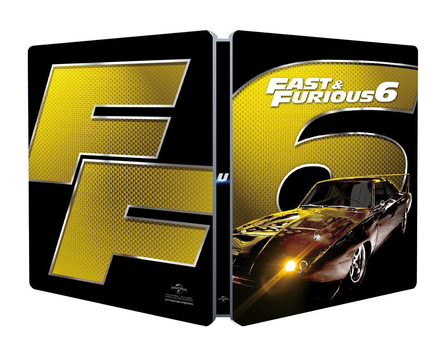 FAST AND FURIOUS 6 STEELBOOK BLU RAY NUOVO