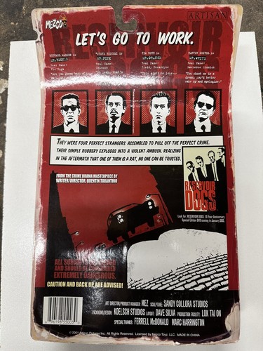 Mezco Toys Reservoir Dogs Figures RARE New Full Set Mr Brown Tarantino - Picture 6 of 9