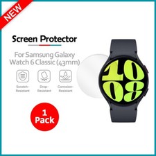 B2G1 FREE LCD Clear HD Screen Protector for Samsung Galaxy Watch 6 Classic 43mm