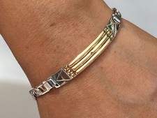Atlantis Bracelet (Pulsera Atlante) 970 Silver/Plata 18k Gold/Oro