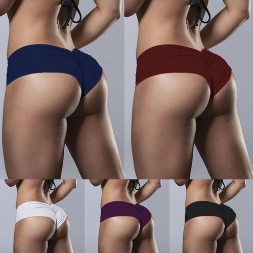 Pantalones Cortos de Yoga Cintura Alta para Mujer Gimnasio Deportes Fitness Botín Push Up Damas Pantalones Calientes - Imagen 4 de 49