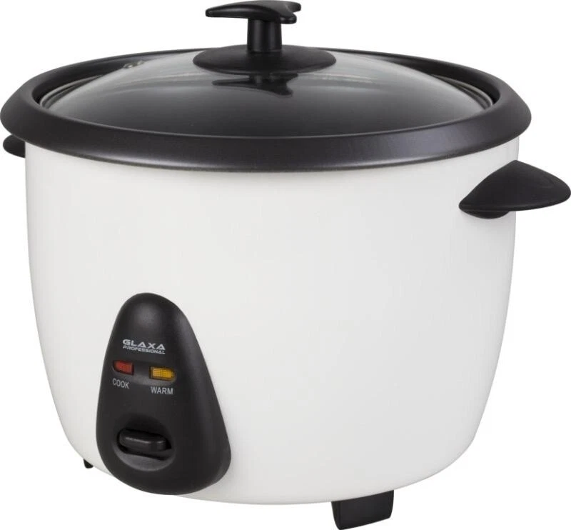Electric Rice Cooker - Non-Stick Removable Bowl and Keep Warm Function 1.8L