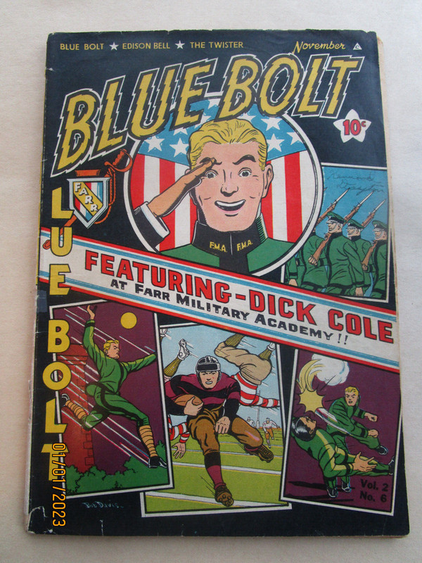 BLUEBOLT VOL 2 # 6 - NOVEMBER 1941 ISSUE