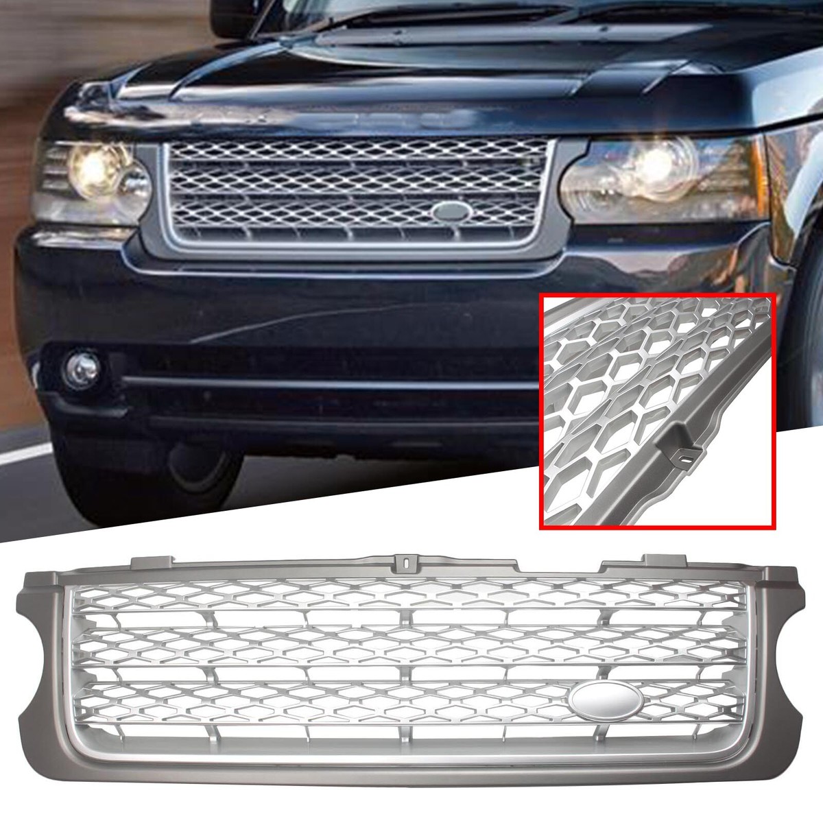 for Land Rover Range Rove L322 10-12 LR011133 Front Grille Mesh