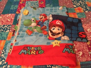 super mario pillowcase