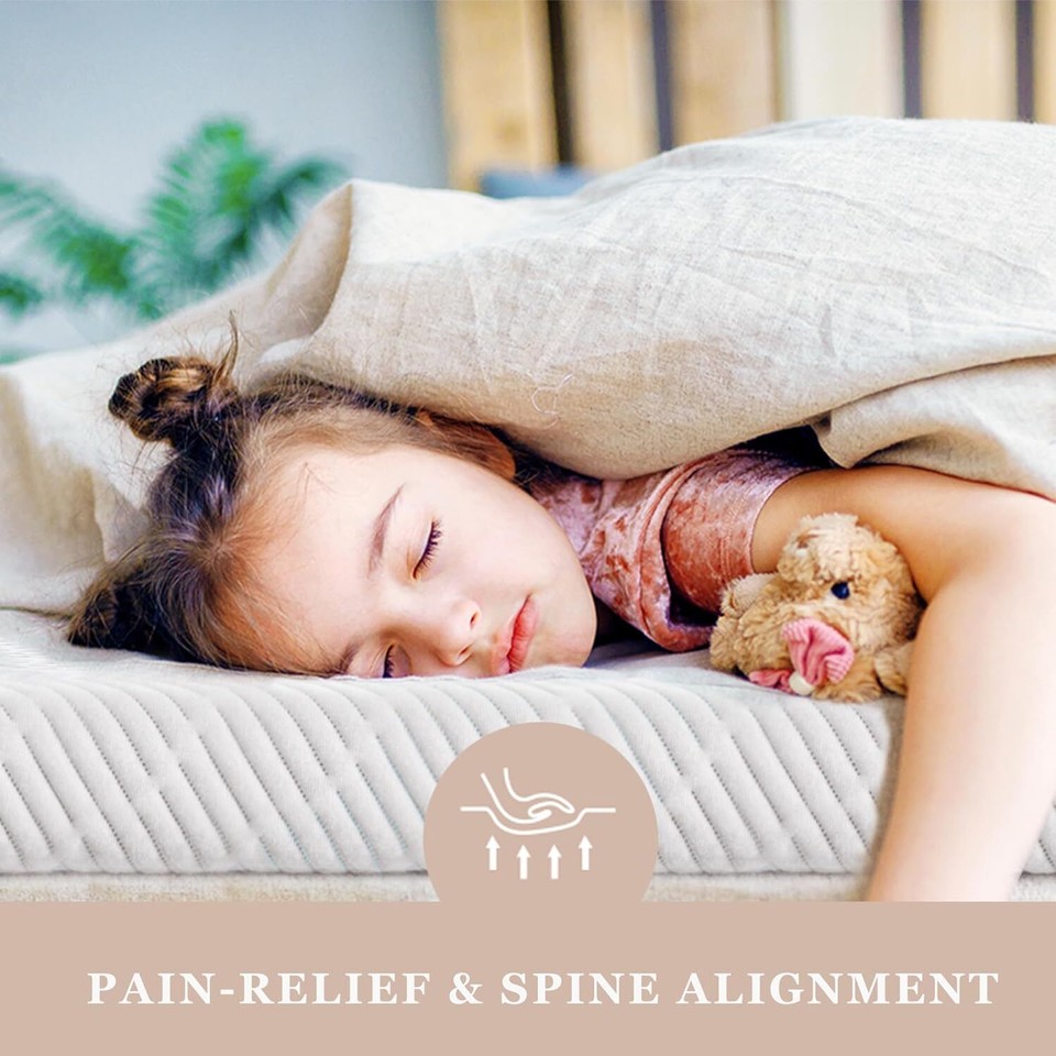 BedStory 3 Inch Firm Mattress Topper Queen Size, Extra Queen, White eBay