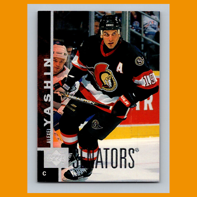 Alexei Yashin #321 1997 Upper Deck Ottawa Senators Hockey Card NHL