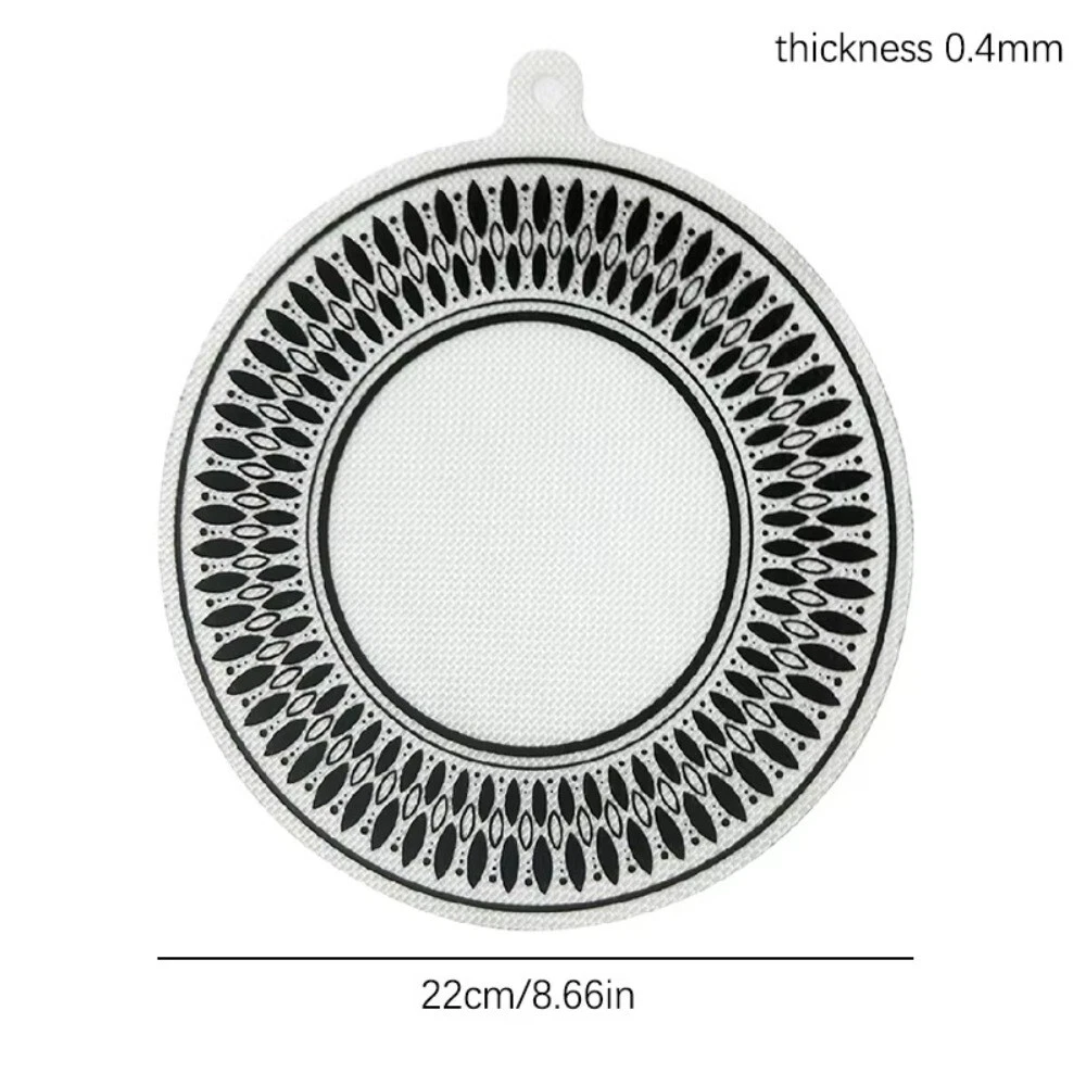 Air Fryer Liners Silicone Mats Cooktop Scratch Protector  For Induction Stove
