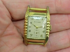 VINTAGE RYTIME MAN'S WRIST WATCH LOUVIC 17J MOVEMENT GF CASE - BEST OFFER