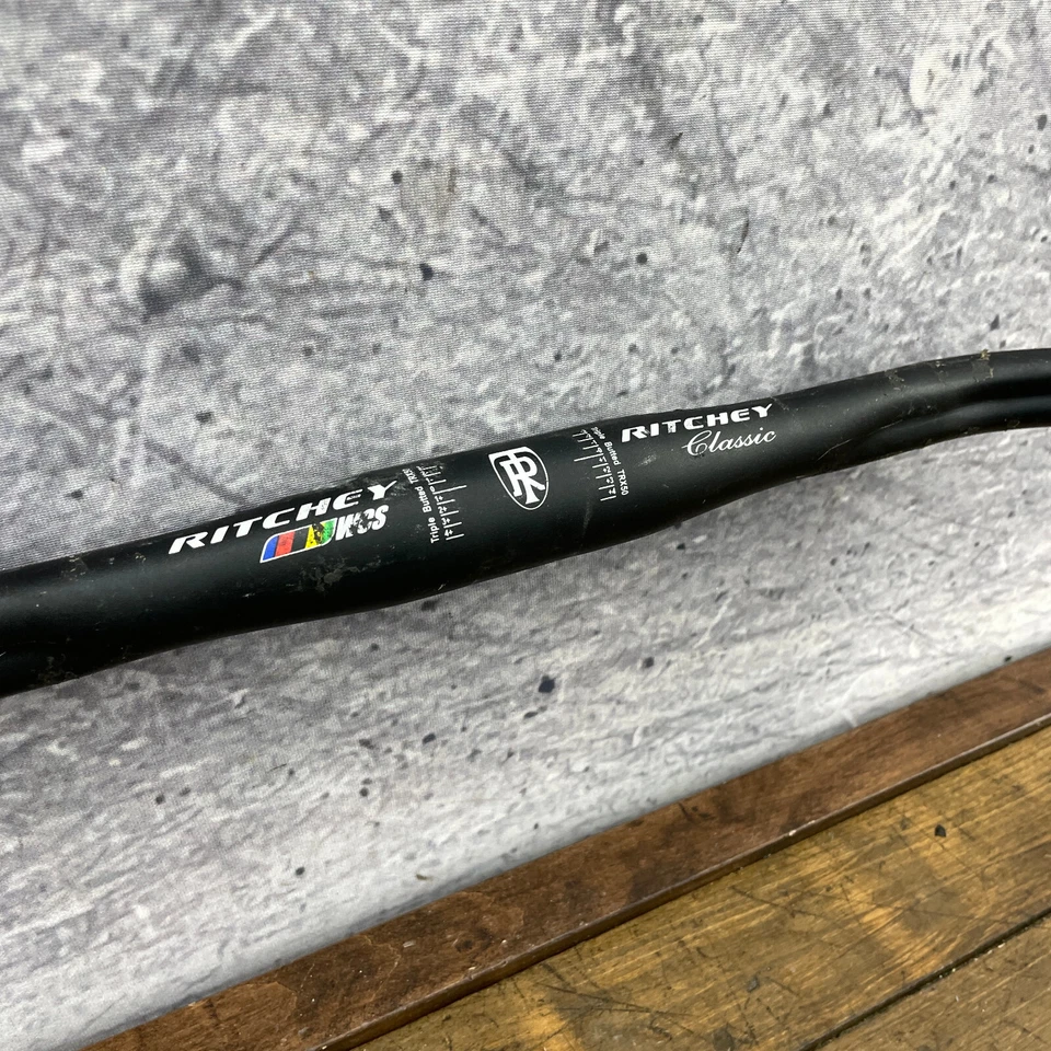 Manillar clásico Ritchey WCS 31,8 aleación negro barra de caída negro 42 420 TRX50 Foto 4 de 4