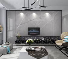 3D Gray Marble R26946 Wallpaper Wall Mural Self-adhesive Removable Luna