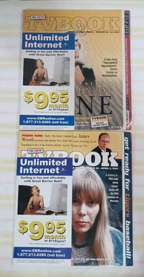 Detroit Free Press The New TV Book March 16-22, 2003 And March 30-April 5, 2003
