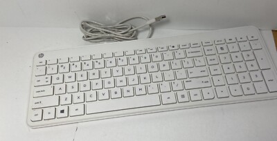 Hewlett Packard  White Keyboard Corded CF 8BFSUPOBLA5131L