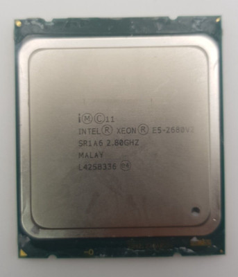 SET BESTEHEND AUS 4 Intel Xeon E5-2680 V2 CPU 10 Core SR1A6 2,80GHz FCALGA2011 (ANGEBOTE OK)