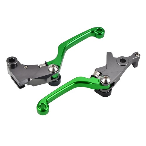 Pivot Brake Clutch Levers Set For Kawasaki KLX250 KLX125 D-TRACKER125 2010-2016 - Picture 4 of 7