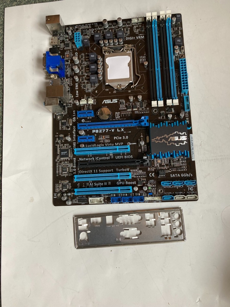 ASUS PBZ77-V LX Motherboard with backplate | eBay