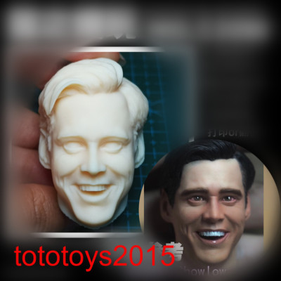 1:6 1:12 1:18 Jim Carrey Men Head Sculpt for 12'' 6'' 3.75'' Male Figure Body