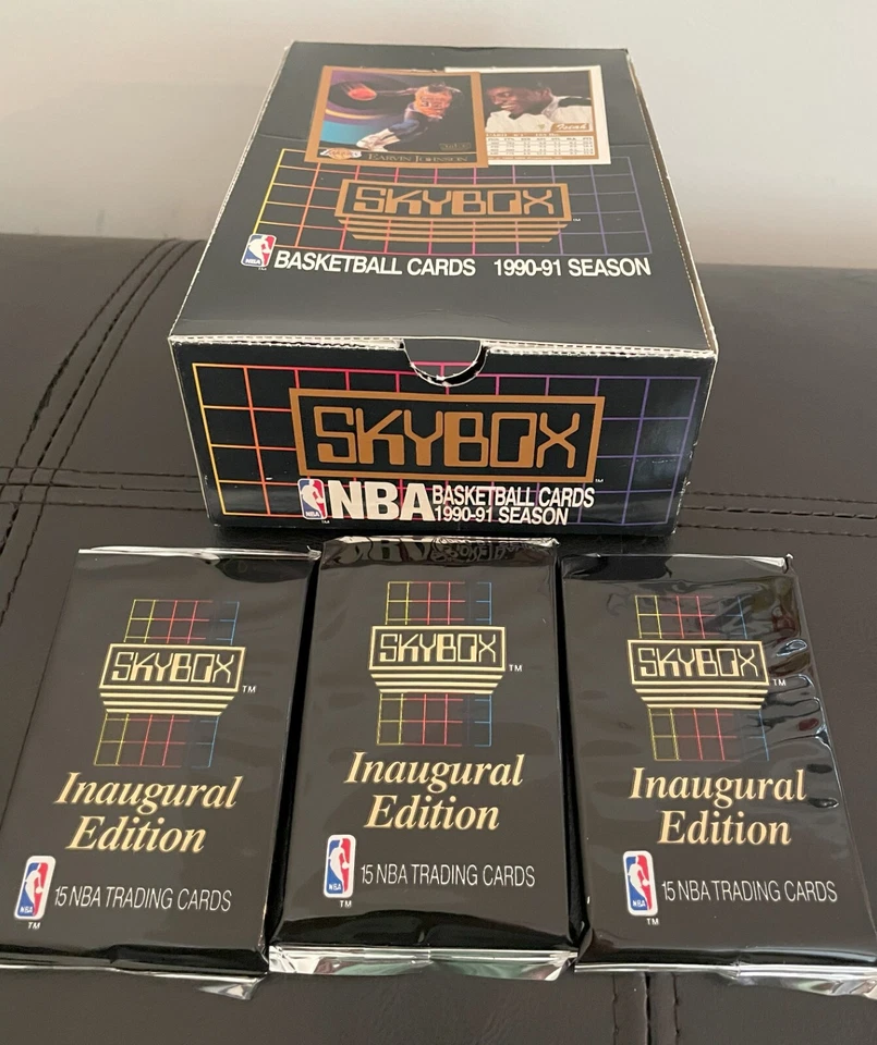 批量 45 张 未开封 老式 NBA 篮球卡 密封包 全新 MJ PULLS — 第 2/2 张图片