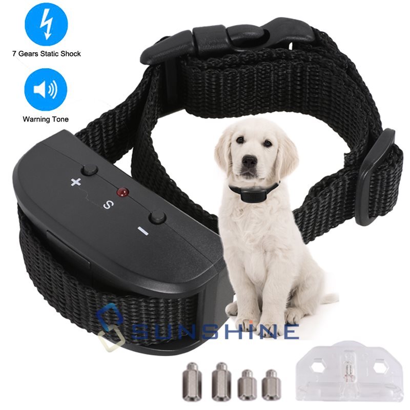 Dog Bark Collar, Barking Control No Bark Training Collar with Beep