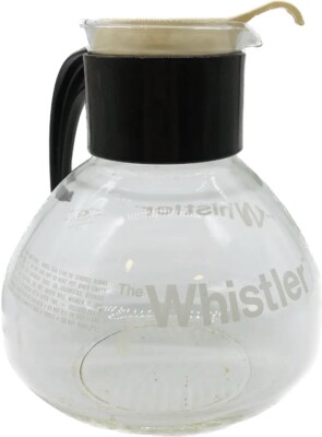 Vintage The Whistler Coffee Pot Gemco Brand 8 Cup Made In USA