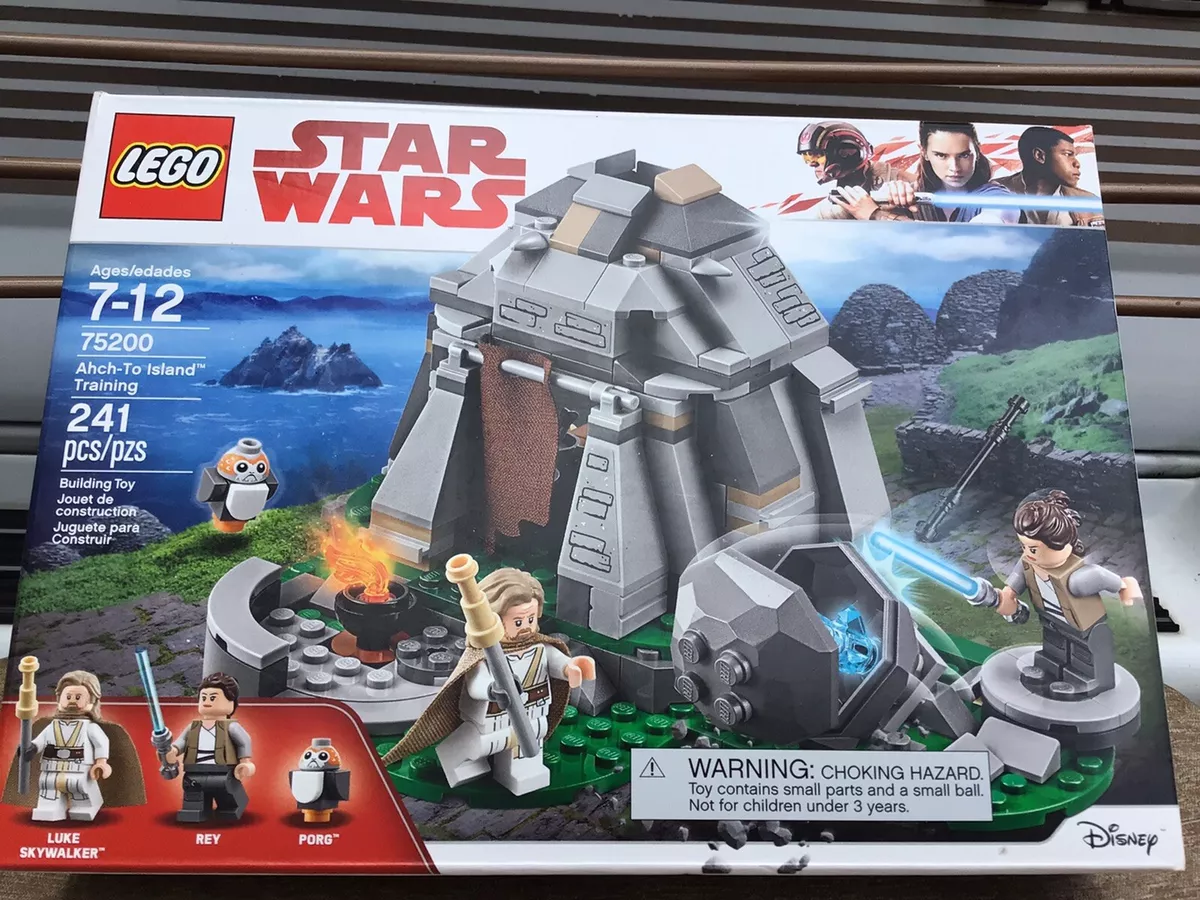 Lego STAR AHCH TO ISLAND TRAINING Set 75200 LUKE SKYWALKER REY HTF | eBay