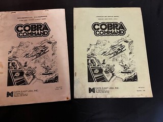 Original Arcade Manual: COBRA COMMAND - 1988 - DATA EAST - FREE SHIPPING