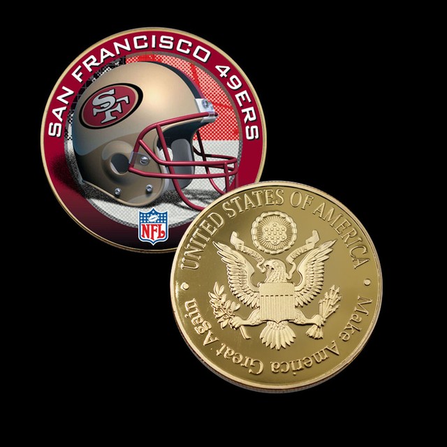 SAN FRANCISCO 49ERS American Sport Team Coin Football Commemorative Metal Coin eBay